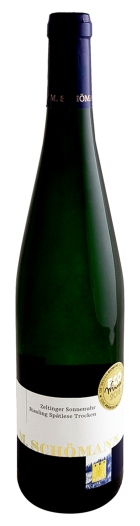 Zeltinger Sonnenuhr Riesling Spätlese Trocken Schöman